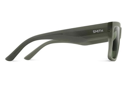 Sunčane naočale Smith LINEUP B59/L7 Polarized Pravokutan Zeleni