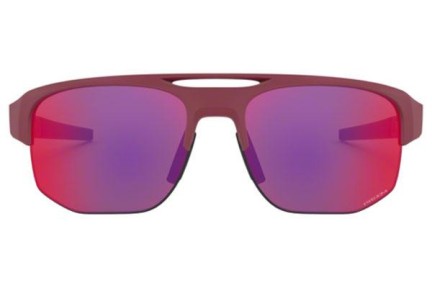 Sunčane naočale Oakley Mercenary OO9424-04 PRIZM Pravokutan Crveni