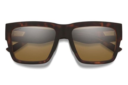 Sunčane naočale Smith LINEUP N9P/L5 Polarized Pravokutan Havana