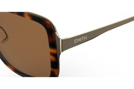 Sunčane naočale Smith AVELINE 086/L5 Polarized Kvadratni Havana