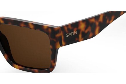 Sunčane naočale Smith LINEUP 086/SP Polarized Pravokutan Havana