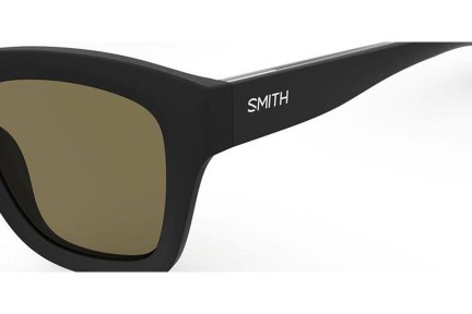 Sunčane naočale Smith SWAY 003/L7 Polarized Pravokutan Crni