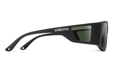 Sunčane naočale Smith MONROEPEAK 003/L7 Polarized Pravokutan Crni