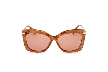 Sunčane naočale Max Mara MM0101 56E Pravokutan Havana