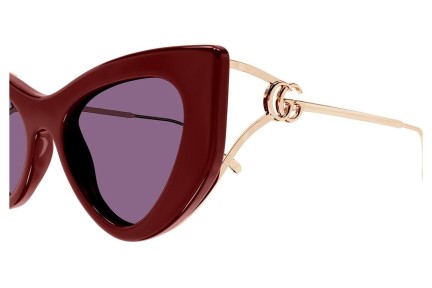 Sunčane naočale Gucci GG1565S 004 Cat Eye Crveni