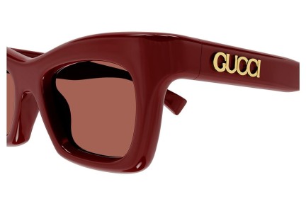 Sunčane naočale Gucci GG1773S 003 Cat Eye Crveni