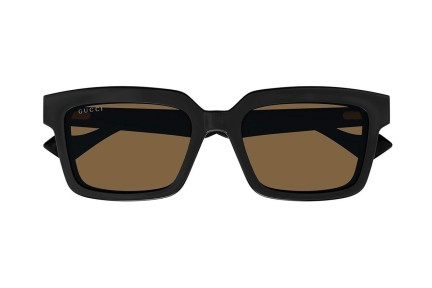 Sunčane naočale Gucci GG1543S 004 Pravokutan Crni