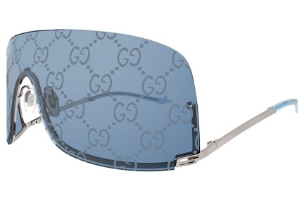 Sunčane naočale Gucci GG1560S 003 Spojene | Shield Srebrni