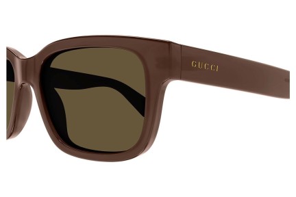 Sunčane naočale Gucci GG1583S 004 Kvadratni Smeđi