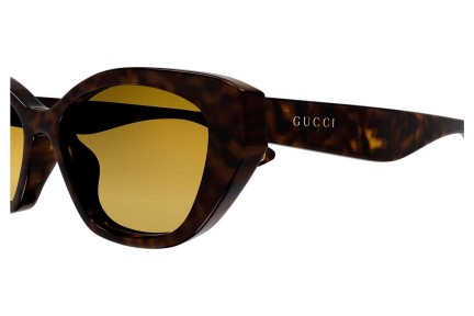 Sunčane naočale Gucci GG1638S 002 Cat Eye Havana