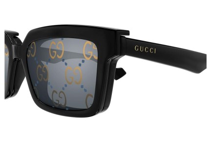 Sunčane naočale Gucci GG1543S 001 Pravokutan Crni