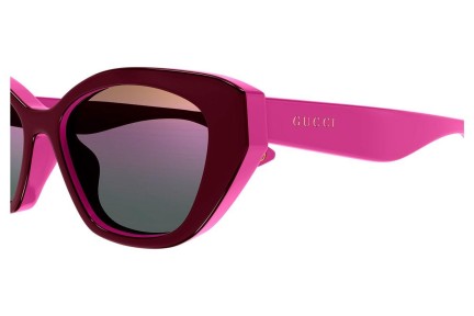 Sunčane naočale Gucci GG1638S 003 Cat Eye Ljubičasti