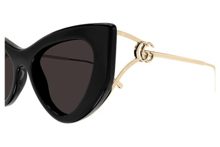 Sunčane naočale Gucci GG1565S 001 Cat Eye Crni