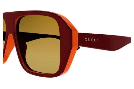 Sunčane naočale Gucci GG1615S 003 Pravokutan Crveni