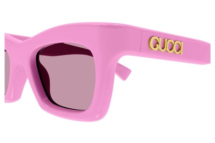 Sunčane naočale Gucci GG1773S 010 Cat Eye Ružičasti