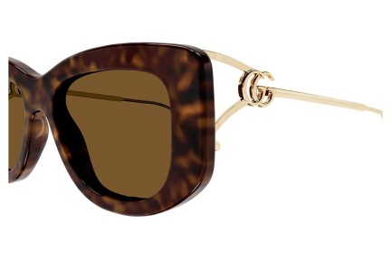 Sunčane naočale Gucci GG1566S 002 Pravokutan Havana