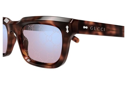 Sunčane naočale Gucci GG1524S 005 Kvadratni Havana