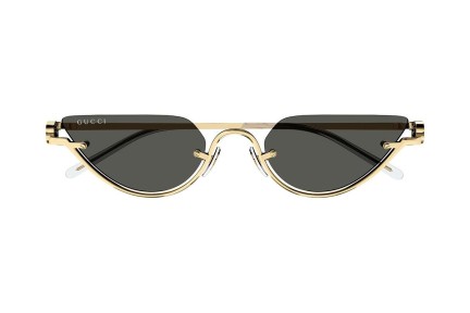 Sunčane naočale Gucci GG1603S 001 Cat Eye Zlatni