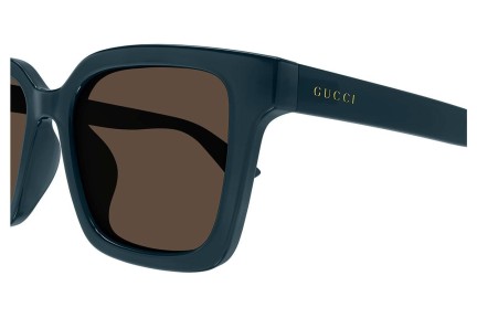 Sunčane naočale Gucci GG1582SK 003 Kvadratni Plavi