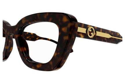 Naočale Gucci GG1555O 002 Cat Eye Havana