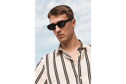 Sunčane naočale Kohe by eyerim Kris Black Polarized Ovalni Crni