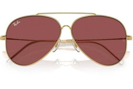 Sunčane naočale Ray-Ban Aviator Reverse RBR0101S 001/69 Pilotski Zlatni