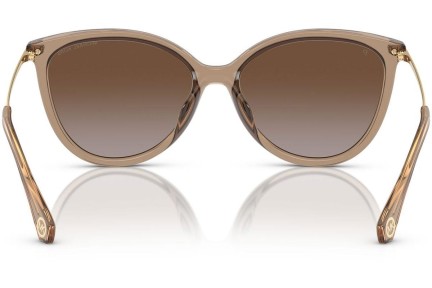 Sunčane naočale Michael Kors Dupont MK2184U 3938T5 Polarized Cat Eye Smeđi