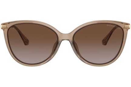 Sunčane naočale Michael Kors Dupont MK2184U 3938T5 Polarized Cat Eye Smeđi