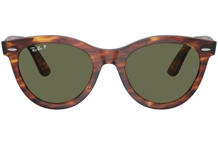 Sunčane naočale Ray-Ban Wayfarer Way RB2241 954/58 Polarized Ovalni Havana