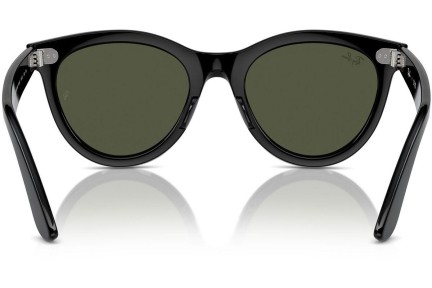 Sunčane naočale Ray-Ban Wayfarer Way RB2241 901/31 Ovalni Crni