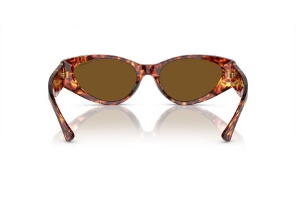 Sunčane naočale Versace VE4454 543783 Polarized Cat Eye Havana