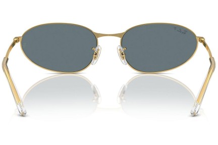 Sunčane naočale Ray-Ban RB3734 001/3R Polarized Ovalni Zlatni