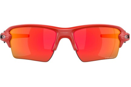 Sunčane naočale Oakley Flak 2.0 XL OO9188 9188J1 Pravokutan Crveni