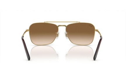 Sunčane naočale Ray-Ban New Caravan RB3636 001/51 Kvadratni Zlatni