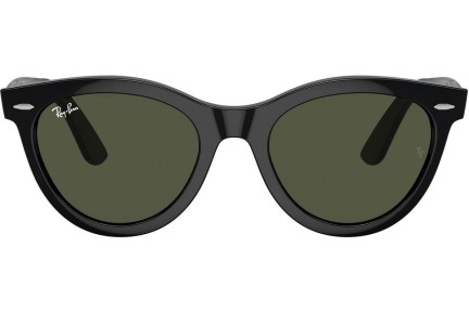 Sunčane naočale Ray-Ban Wayfarer Way RB2241 901/31 Ovalni Crni