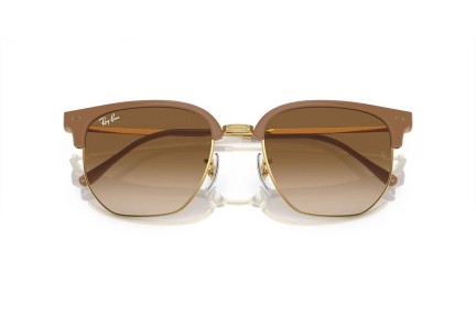 Sunčane naočale Ray-Ban New Clubmaster RB4416 672151 Zadebljani gornji dio Bež