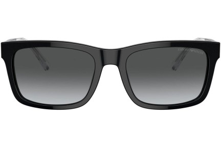 Sunčane naočale Emporio Armani EA4224 5017T3 Polarized Pravokutan Crni