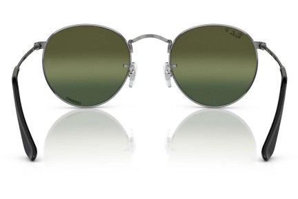 Sunčane naočale Ray-Ban Round Metal RB3447 004/G4 Polarized Okrugao Sivi