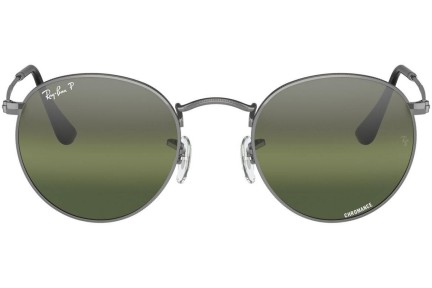 Sunčane naočale Ray-Ban Round Metal RB3447 004/G4 Polarized Okrugao Sivi