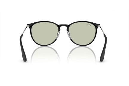 Sunčane naočale Ray-Ban Erika Metal RB3539 9268/2 Okrugao Crni