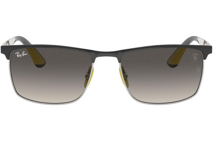 Sunčane naočale Ray-Ban RB3726M F08711 Pravokutan Sivi