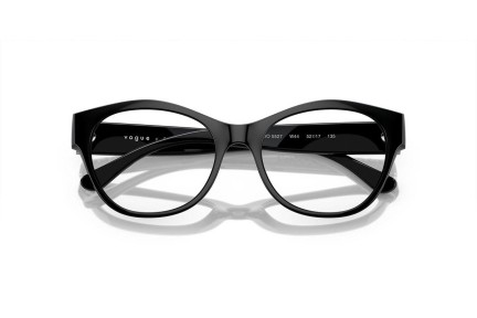 Naočale Vogue Eyewear VO5527 W44 Cat Eye Crni