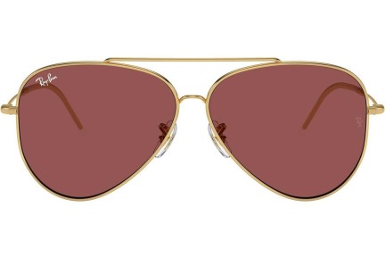 Sunčane naočale Ray-Ban Aviator Reverse RBR0101S 001/69 Pilotski Zlatni