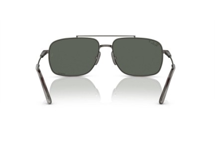 Sunčane naočale Ray-Ban Michael Titanium RB8096 165/GK Polarized Pravokutan Sivi