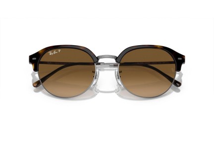 Sunčane naočale Ray-Ban RB4429 710/M2 Polarized Ovalni Havana