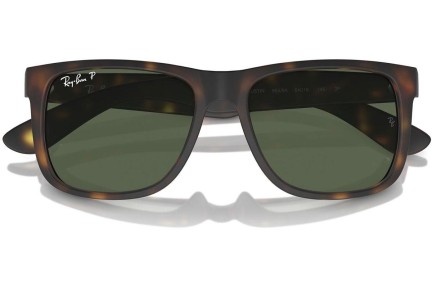 Sunčane naočale Ray-Ban Justin RB4165 865/9A Polarized Kvadratni Havana