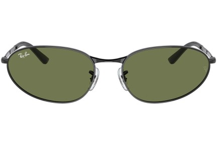 Sunčane naočale Ray-Ban RB3734 002/B1 Ovalni Crni