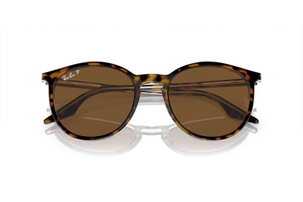 Sunčane naočale Ray-Ban RB2204 139357 Polarized Okrugao Havana