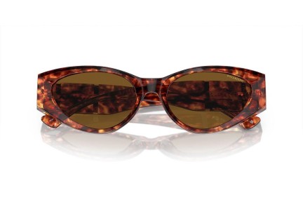 Sunčane naočale Versace VE4454 543783 Polarized Cat Eye Havana