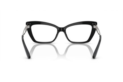 Naočale Dolce & Gabbana DG3375B 501 Cat Eye Crni